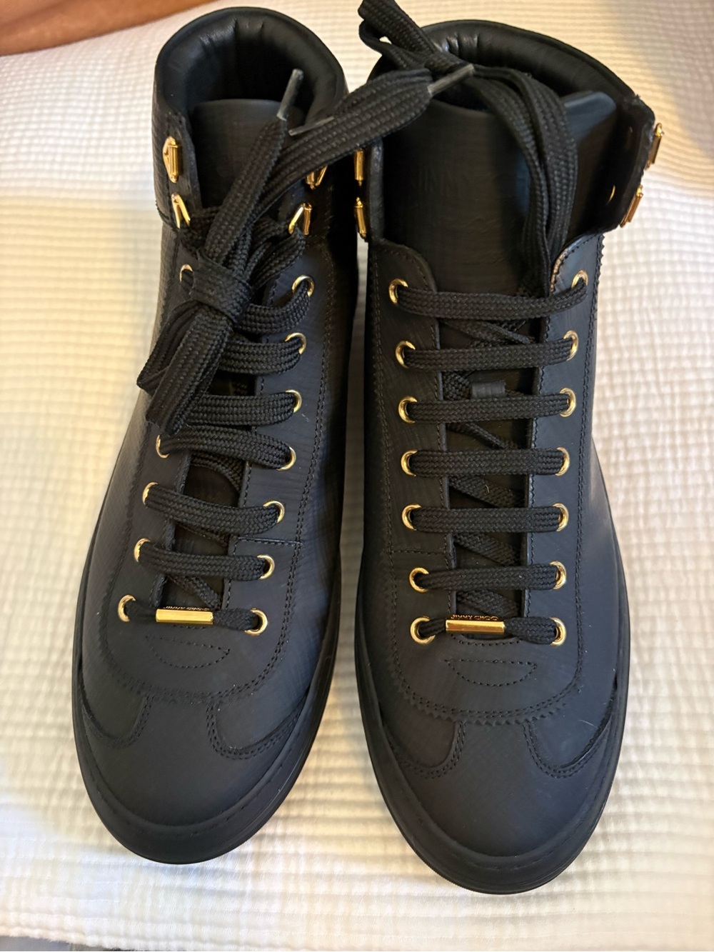 Jimmy Choo Argyle high tops NWOB Men’s EUR Sz 42, or 8 1/2 US sz